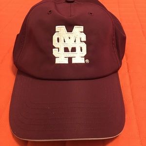 Maroon Mississippi State baseball cap